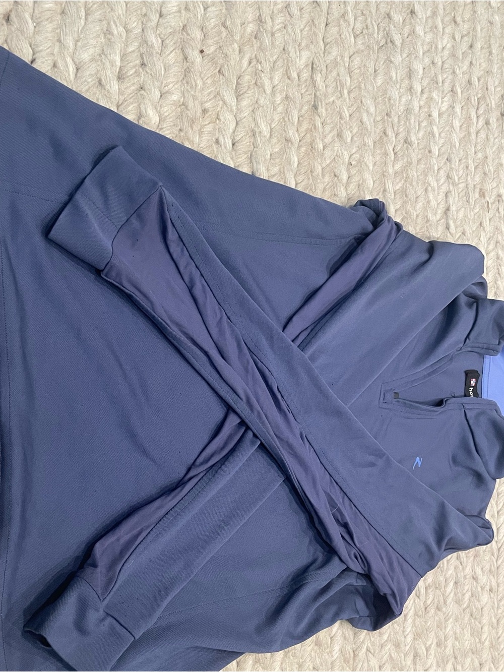 Horze Blue Riding Top - Picture 3 of 6